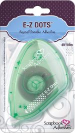 3L Scrapbook Adhesives E-Z Dots Runner Repositionable Adhesive Dispenser, 49 Feet